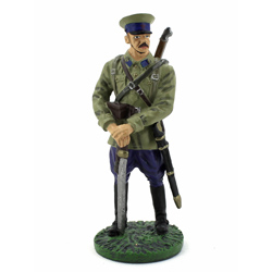 Оловянная миниатюра Рядовой кавалерии в походной форме