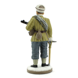 Оловянная миниатюра рядовой горнострелкового отряда ркка