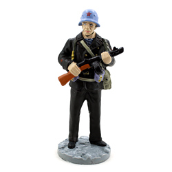 Оловянная миниатюра матрос вмф в форме для берега