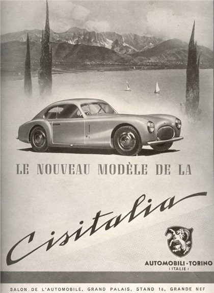 Cisitalia 202 (Pininfarina), 1947