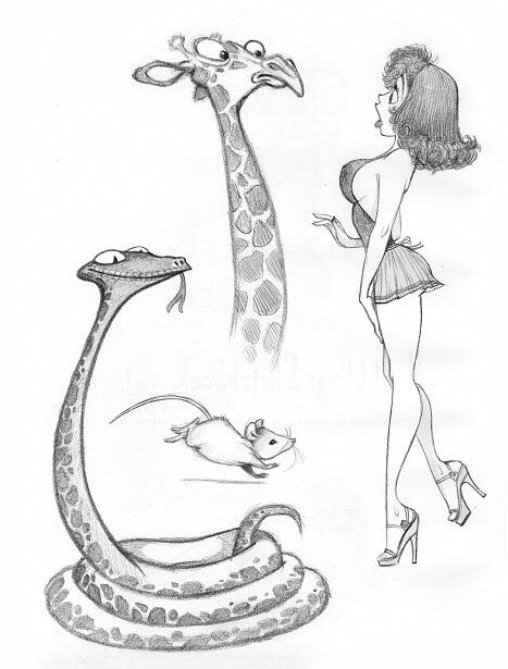 Рисунки из Playboy