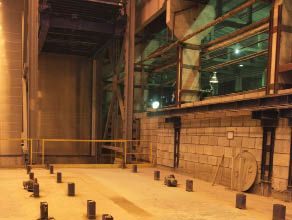 Трехсекционная камера сушки