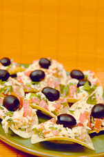 Сырная закуска на чипсах