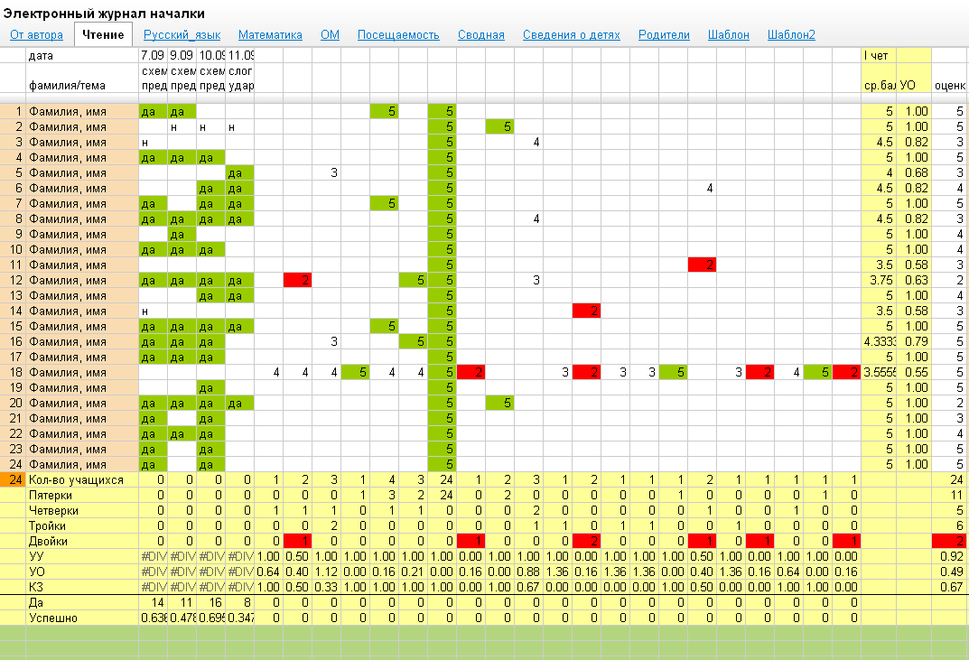 Лист "чтение" По клику откроется полный размер.