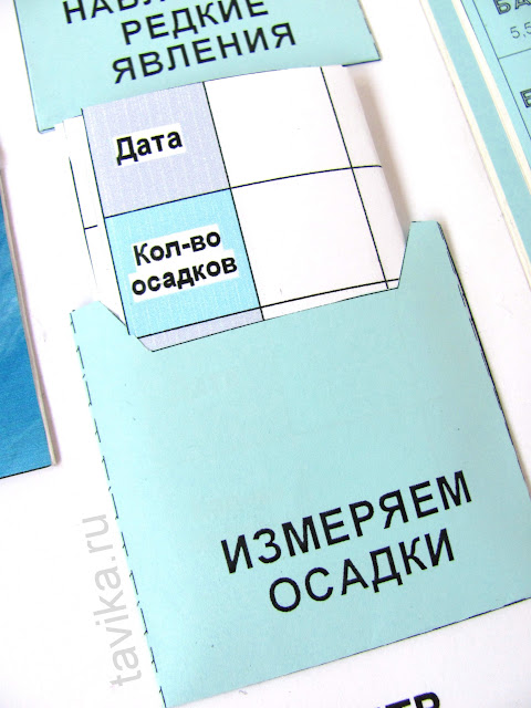 Лэпбук о погоде "Домашняя метеостанция"