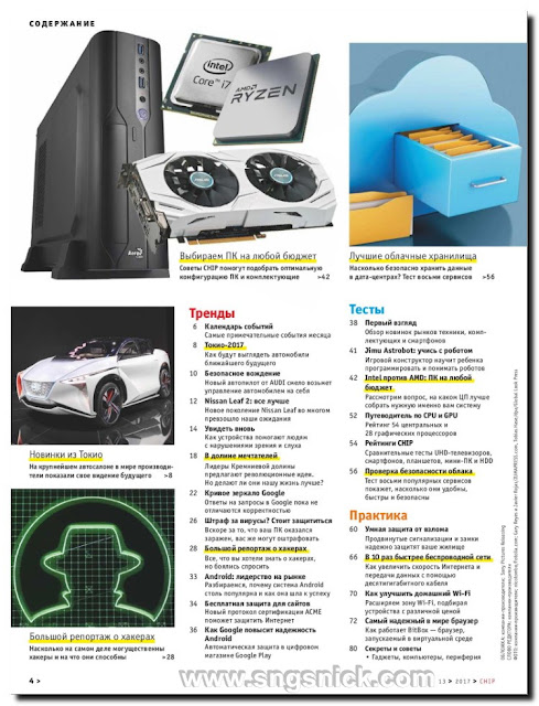 Chip №13 декабрь 2017 Россия - Содержание