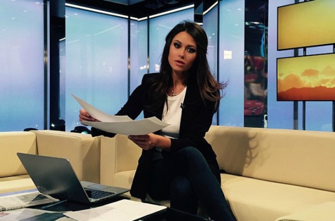 Телеведущая Анна Кастерова