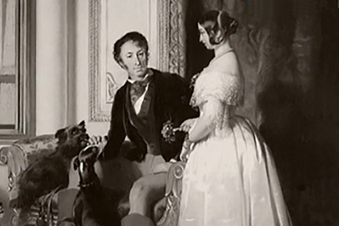 Николай Карамзин и Екатерина Колыванова