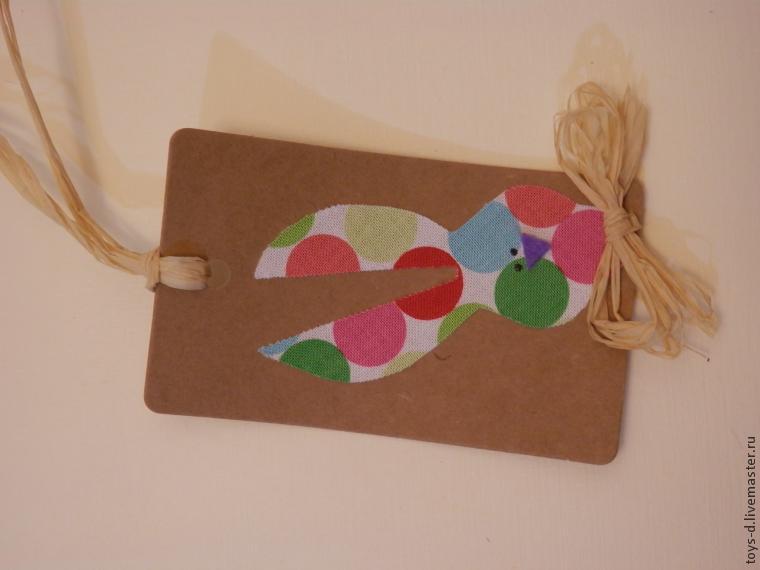 как сделать бирку