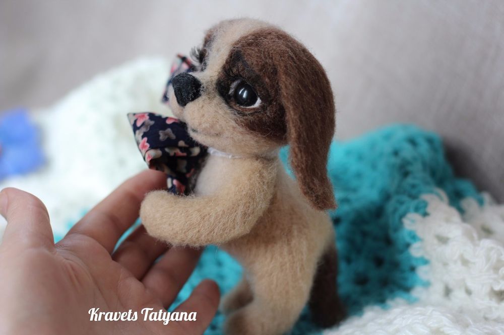 игрушка из шерсти