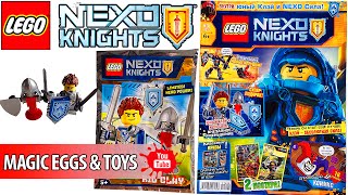 ЛЕГО НЕКСО НАЙТС Журнал Лего Нексо Найтс №8 Сентябрь 2016+Юный Клэй и Нексо Сила Lego Nexo Knights