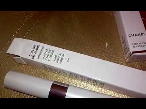Mascara chanel sublime тушь шанель