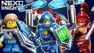 Обзор Журнала Lego Nexo Knights №9 2016 + БОНУС Мульт о том как монстры собирают летучую мышь!!!