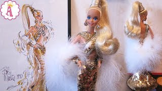 Золотая кукла Барби Боба Маки первая в коллекции Barbie Collector Bob Mackey 1990