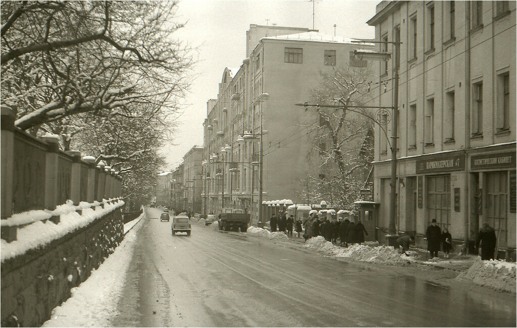 Москва. Гоголевский бульвар. 1961 год..jpg