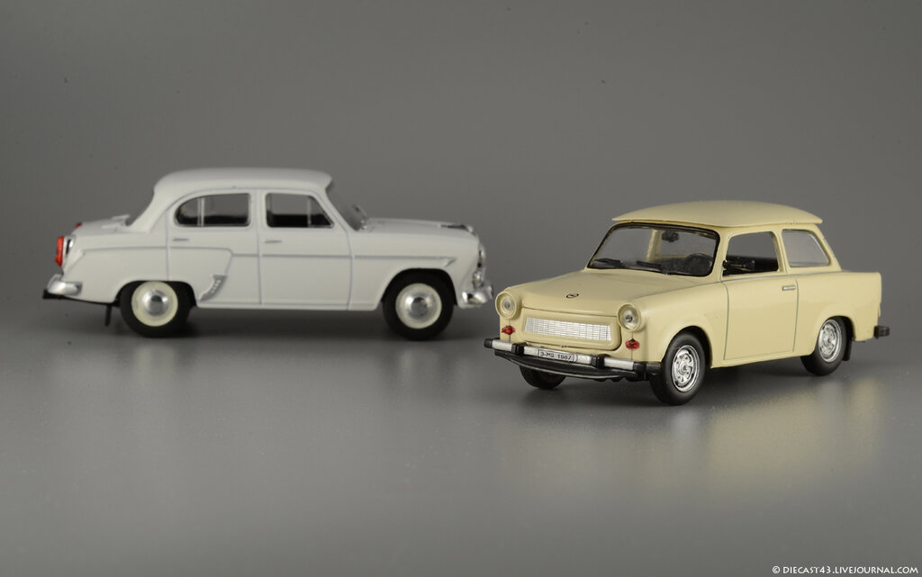 Автолегенды без журнала только машинка trabant 601