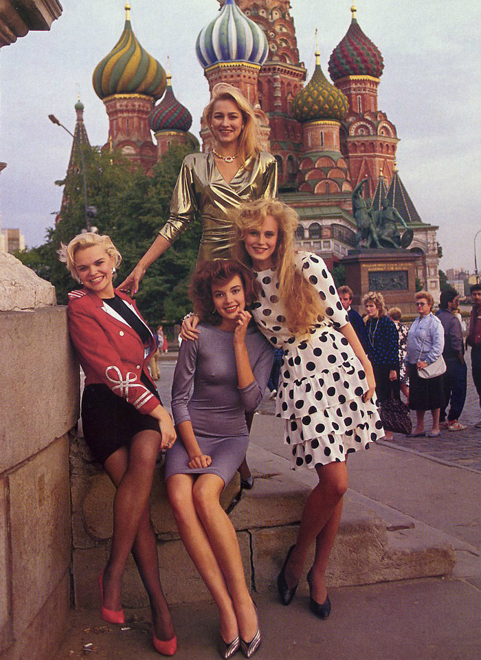 Русские девушки в журнале Playboy 1990 года