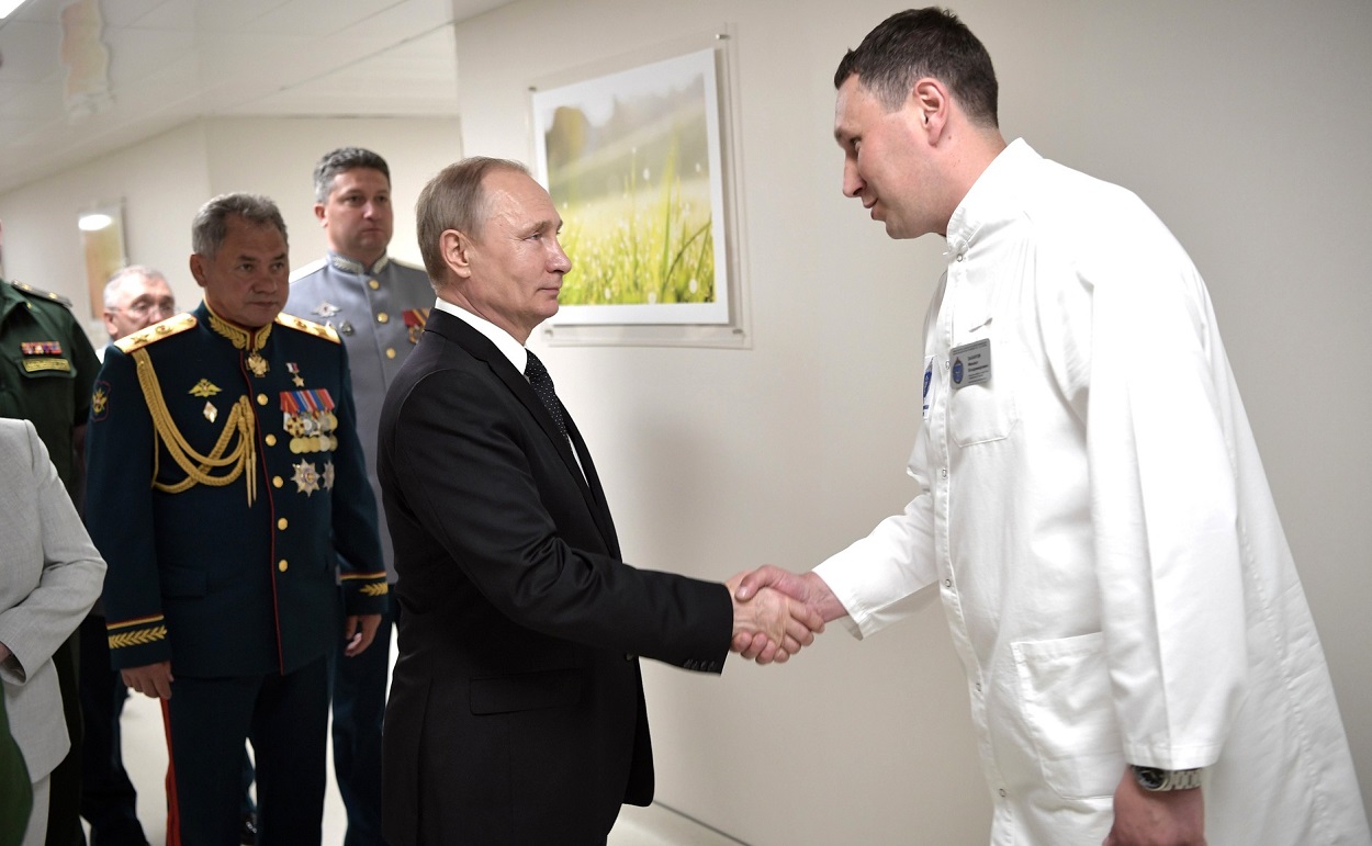 Посещение клиники Военно-медицинской академии имени С.М.Кирова, 30 июля 2017 г., Санкт-Петербург(6) Посещение клиники Военно-медицинской академии имени С.М.Кирова, 30 июля 2017 г., Санкт-Петербург(6)