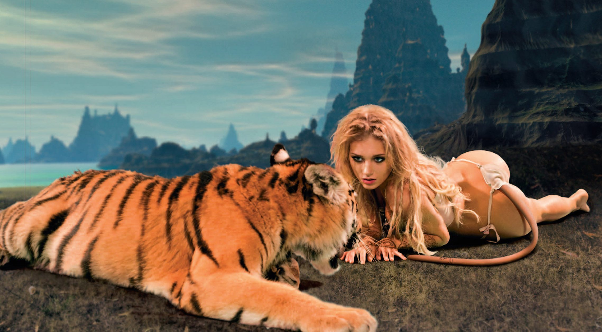 Варя Черноус / Кристина Асмус в журнале Maxim