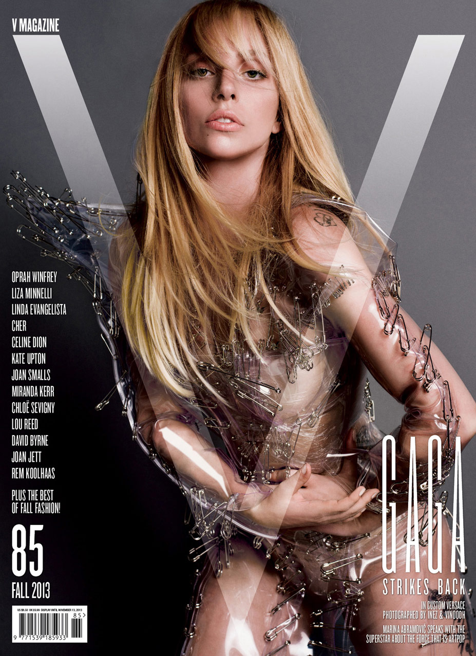 Голая Леди Гага / Lady Gaga by Inez & Vinoodh in V Magazine fall 2013