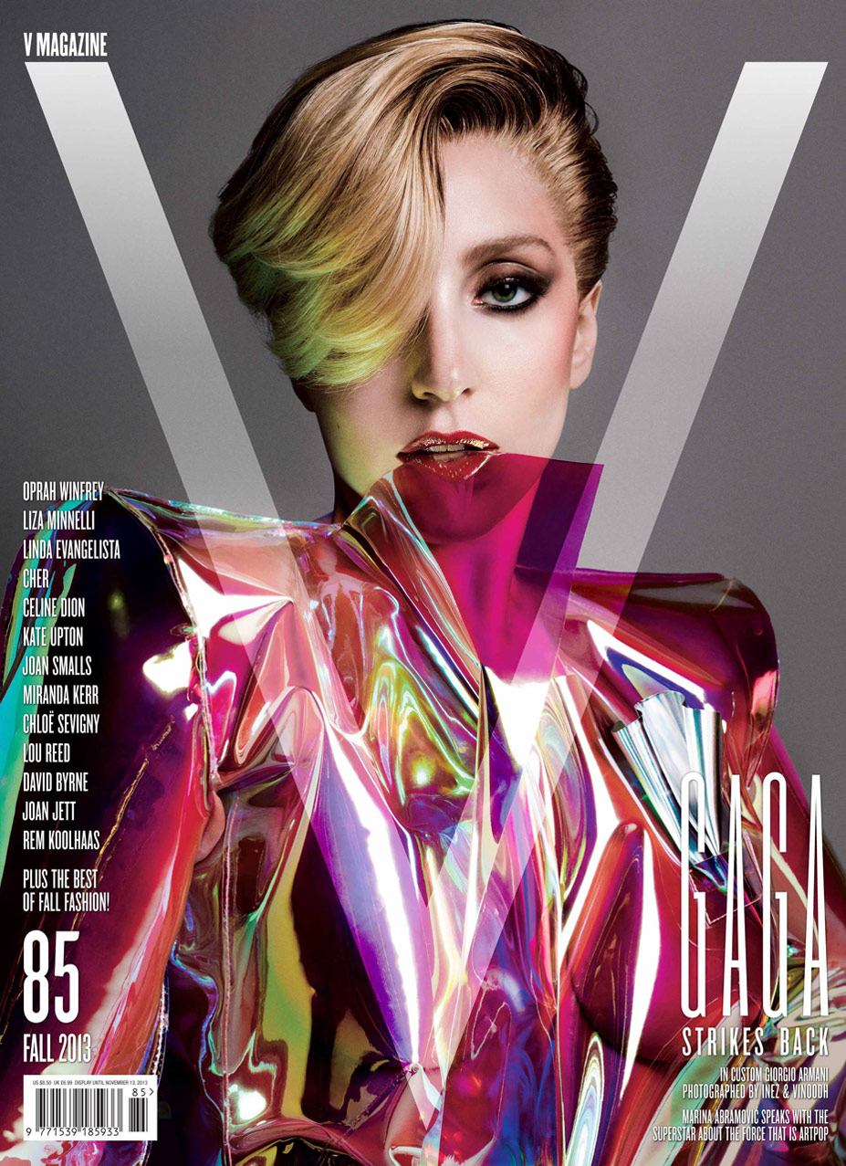 Голая Леди Гага / Lady Gaga by Inez & Vinoodh in V Magazine fall 2013