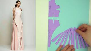 Моделируй с Happinazz / Платье с рельефами и воланами