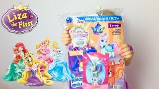 СМОТРИ Принцессы Диснея и их королевские питомцы Журнал №6 с кошкой Лили Обзор 2016 | LizaTheFirst