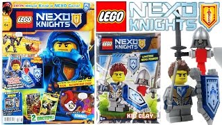 Журнал Лего Нексо Рыцари №8 Сентябрь 2016 | Magazine Lego Nexo Knights №8 September 2016