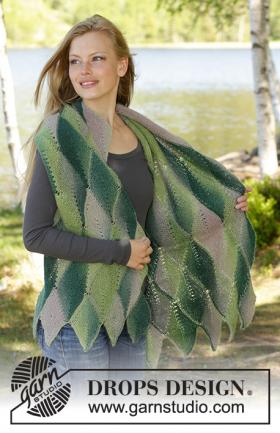 Шаль Лесной танец