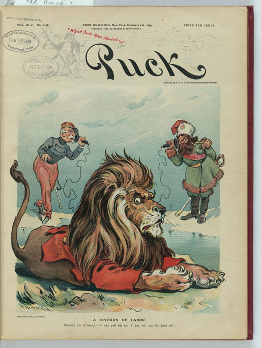 «Разделение труда». Франция — России: «Руби ему голову — а я за хвост дерну!» «Разделение труда». Франция — России: «Руби ему голову — а я за хвост дерну!»
