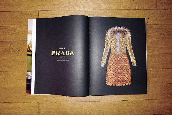 Фотография пальто Prada из лимонов, фотограф Фульвио Бонавия, стилист Джованна Батталья. Изображение № 22.