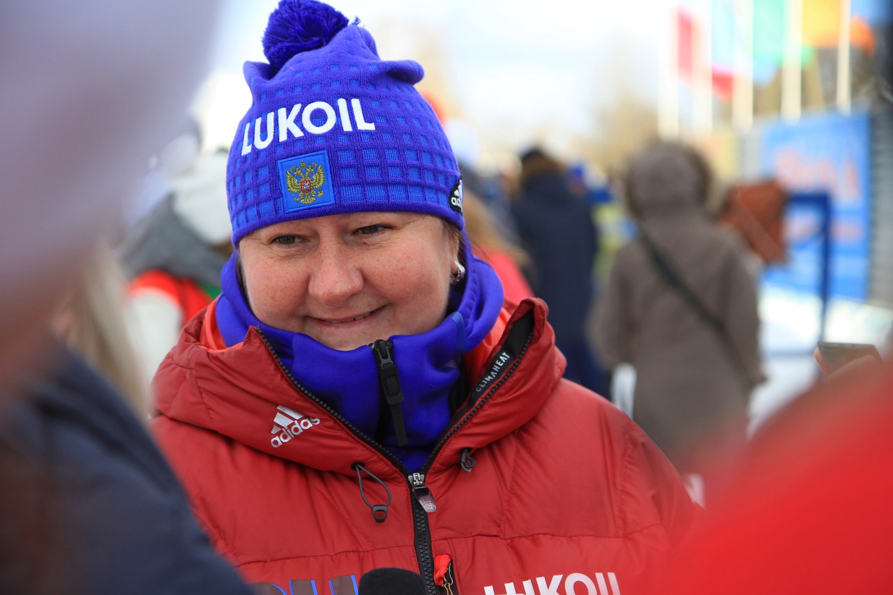 Президент Федерации лыжных гонок России Елена Вяльбе