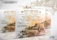 Приглашение на свадьбу Италия.