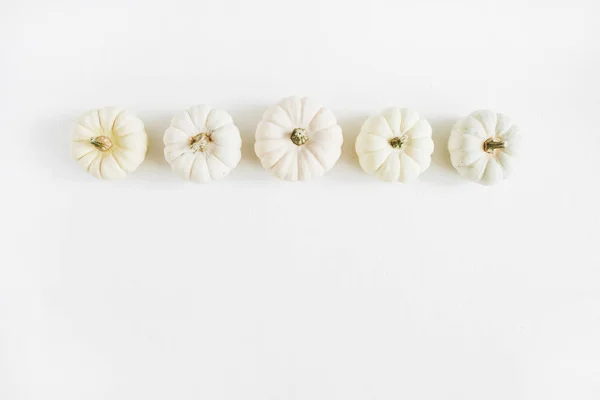 Бежевый тыква на белом фоне — стоковое изображение Бежевый тыква на белом фоне Стоковая Картинка